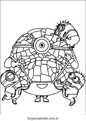 Minions Boyama