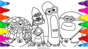 Minions Boyama