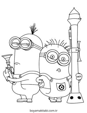 Minions Boyama