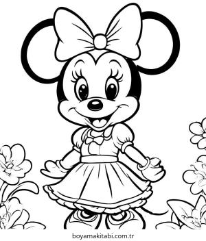 Minnie Mouse Boyama