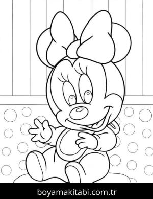 Minnie Mouse Boyama