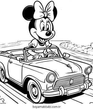 Minnie Mouse Boyama