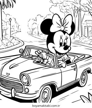 Minnie Mouse Boyama