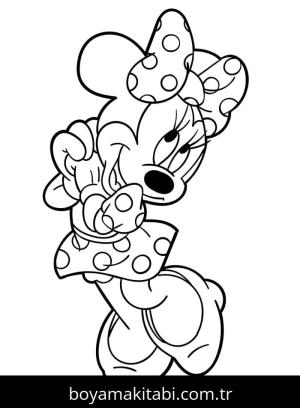 Minnie Mouse Boyama
