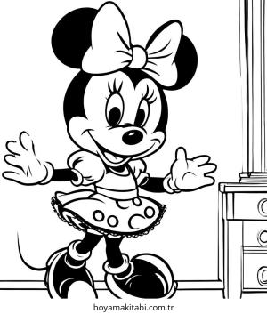 Minnie Mouse Boyama