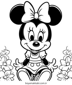 Minnie Mouse Boyama