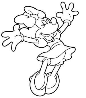 Minnie Mouse boyama sayfası,  coloring page, Sevgili Mickey Mouse, 