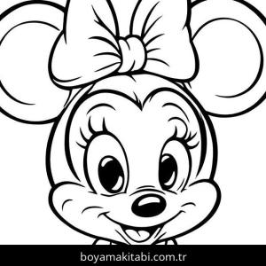 Minnie Mouse boyama sayfası,  coloring page, , 