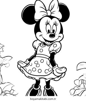 Minnie Mouse Boyama