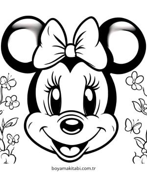 Minnie Mouse Boyama
