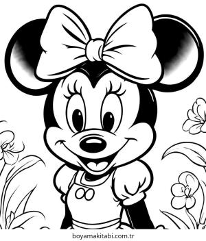 Minnie Mouse Boyama