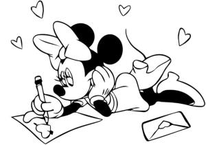 Minnie Mouse boyama sayfası,  coloring page, Harika Minnie Fare, 