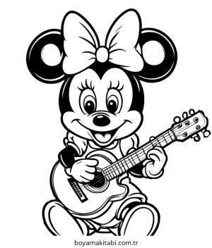 Minnie Mouse Boyama
