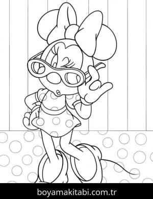 Minnie Mouse Boyama