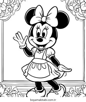 Minnie Mouse Boyama
