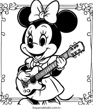 Minnie Mouse Boyama