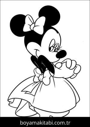 Minnie Mouse Boyama
