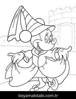 Minnie Mouse Boyama