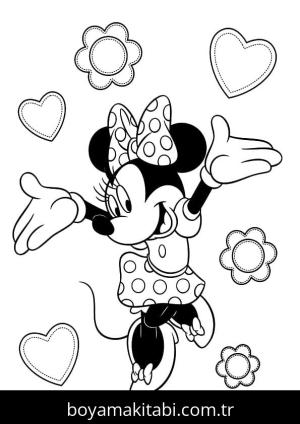 Minnie Mouse Boyama