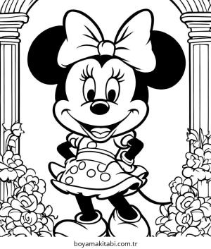 Minnie Mouse Boyama