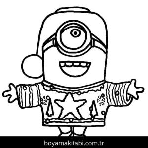 Minyonlar boyama sayfası – çocuk aktivitesi, PDF indir