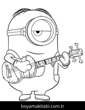 Minyonlar boyama sayfası – yaratıcılığı geliştirir, keyifli zaman