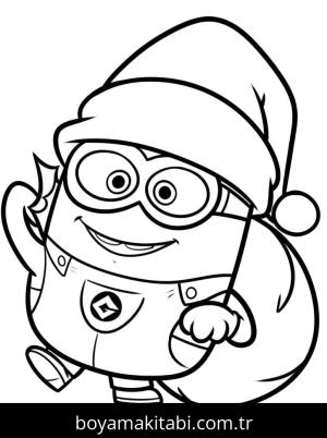 Minyonlar boyama sayfası – boyama çalışması, yaratıcılığı geliştirir