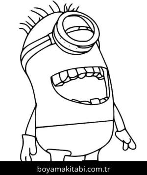 Minyonlar boyama sayfası – eğitici aktivite, yaratıcılık