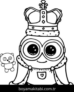 Minyonlar boyama sayfası – eğlenceli etkinlik, el becerilerini geliştirir