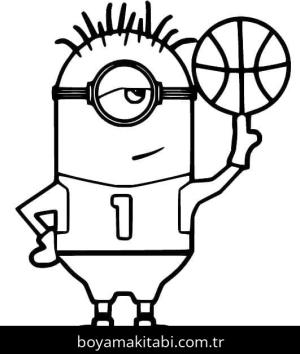 Minyonlar boyama sayfası – çocuk aktivitesi, PDF indir