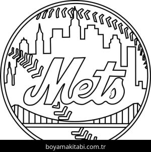 MLB boyama sayfası – boyama etkinliği, çocuk aktivitesi