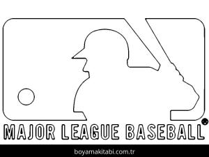 MLB boyama sayfası – eğlenceli etkinlik, el becerilerini geliştirir