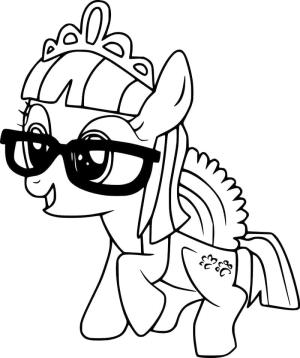 MLP boyama sayfası,  coloring page, Benim Küçük Midillim Vinil çizik, 