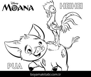 Moana boyama sayfası – ücretsiz yazdır, boyama etkinliği