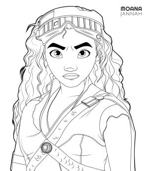 Moana boyama sayfası,  coloring page, Muhteşem Moana, 