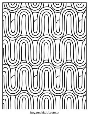 Model boyama sayfası – eğlenceli etkinlik, el becerilerini geliştirir