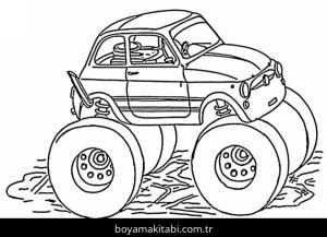 Monster Truck Boyama