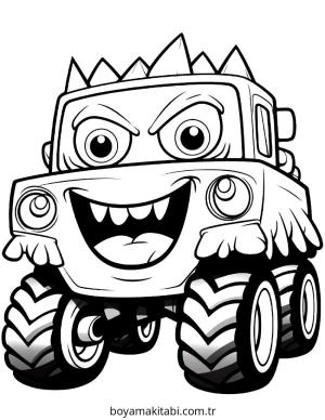 Monster Truck Boyama