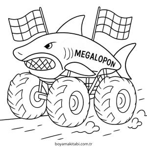 Monster Truck Boyama