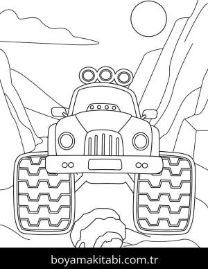 Monster Truck Boyama