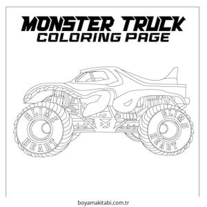 Monster Truck Boyama
