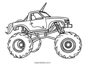 Monster Truck Boyama