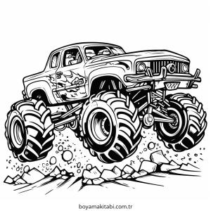 Monster Truck Boyama