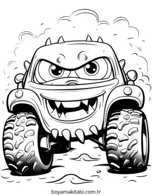 Monster Truck Boyama
