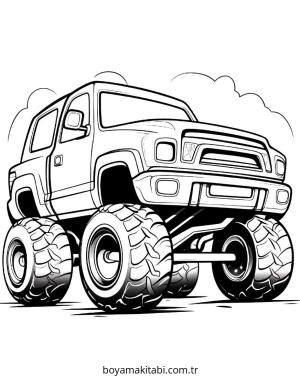 Monster Truck Boyama