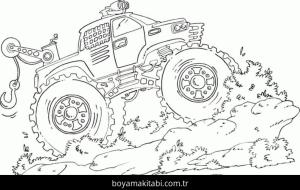 Monster Truck Boyama