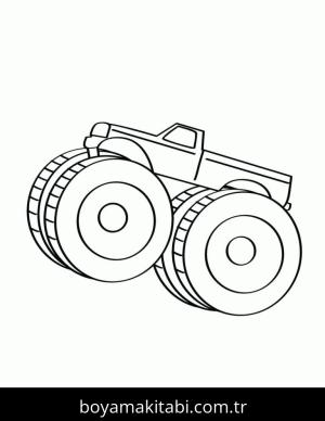 Monster Truck Boyama