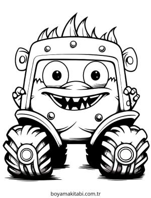 Monster Truck Boyama