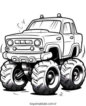Monster Truck Boyama