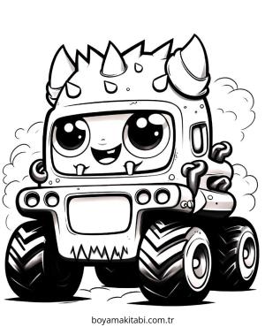 Monster Truck Boyama